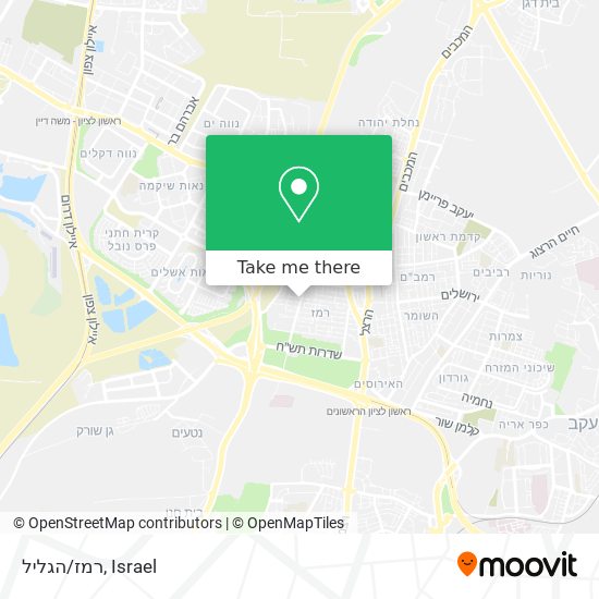 רמז/הגליל map