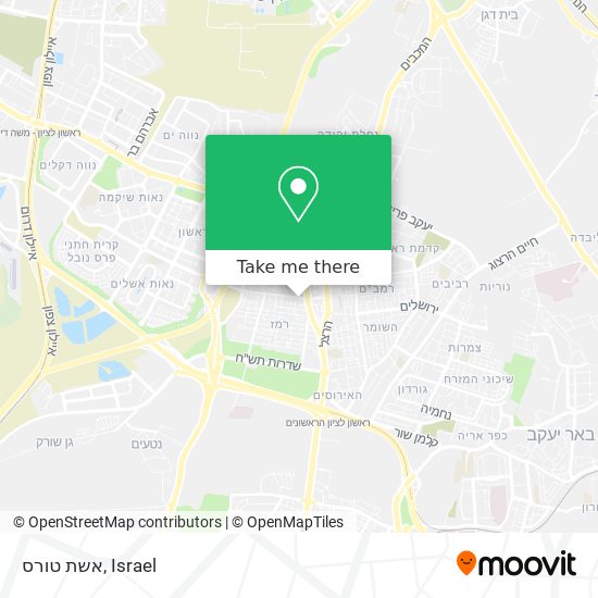 אשת טורס map