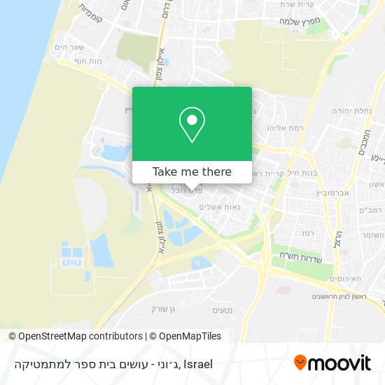 ג׳וני - עושים בית ספר למתמטיקה map