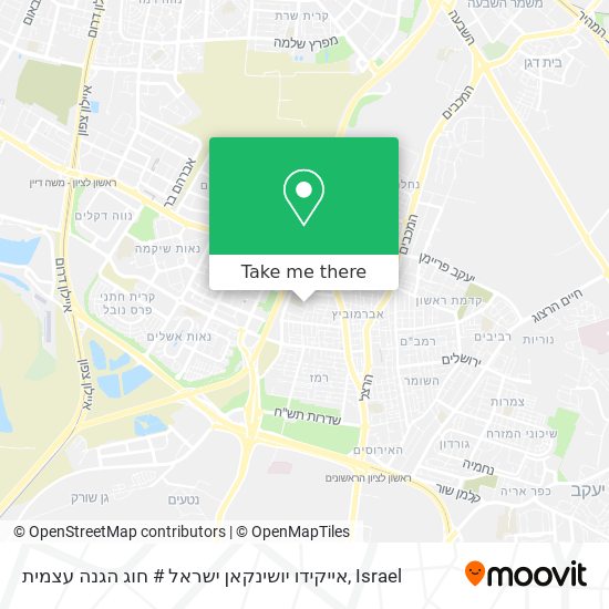 אייקידו יושינקאן ישראל # חוג הגנה עצמית map