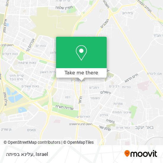 עלינא בפיתה map