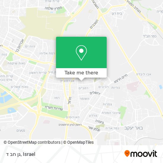 גן חב ד map