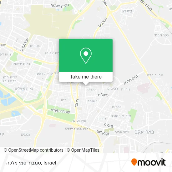 Карта טמבור סמי מלכה