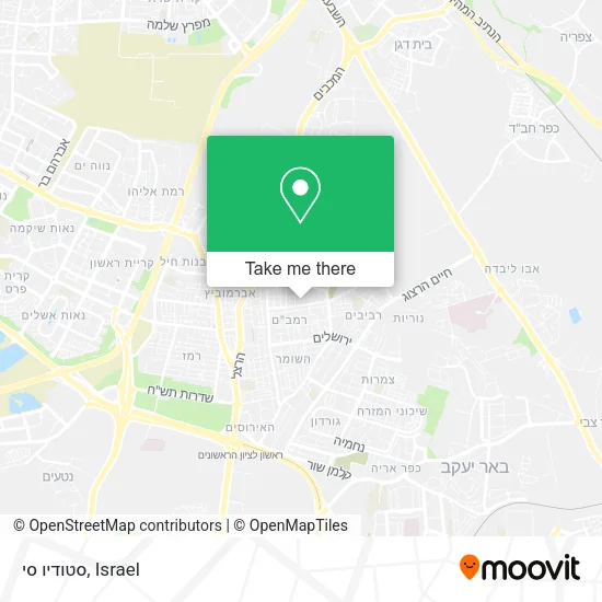 Карта סטודיו סי