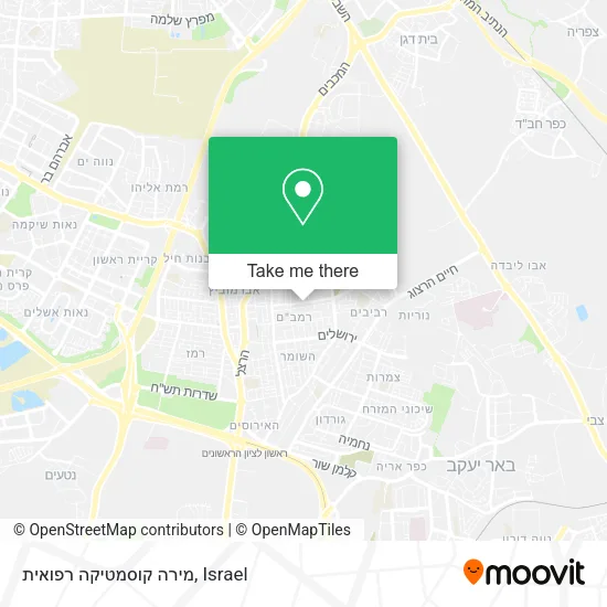 Карта מירה קוסמטיקה רפואית