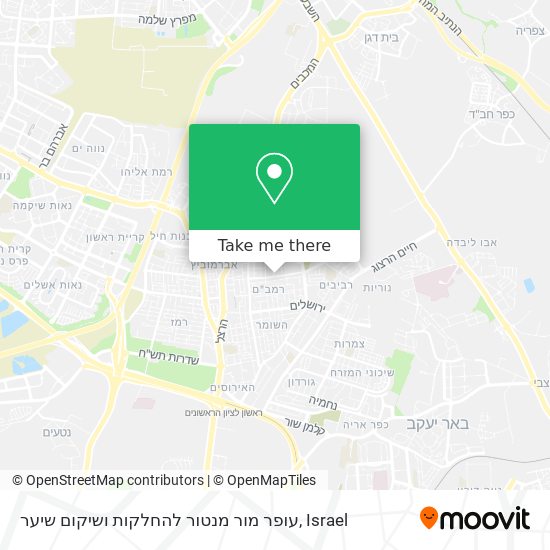 Карта עופר מור מנטור להחלקות ושיקום שיער