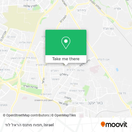 תפוח מתנס הראל לוד map