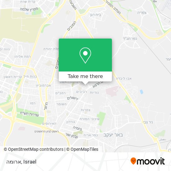 ארומה map