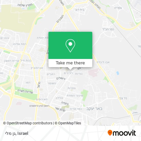 גן מלי map