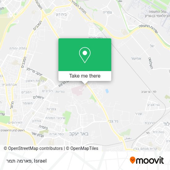 Карта פארמה תמר