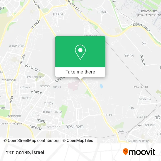 Карта פארמה תמר