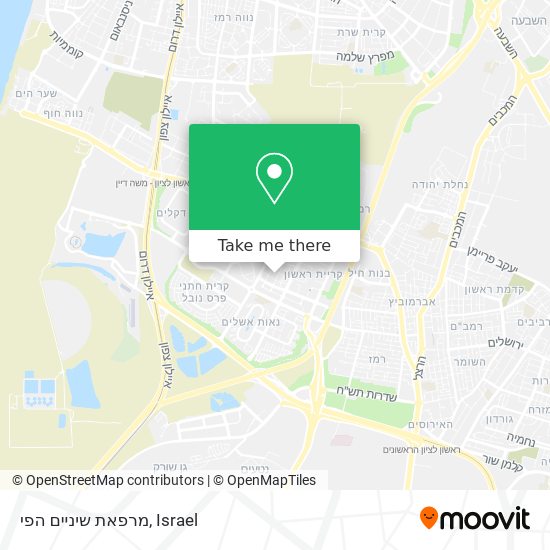 מרפאת שיניים הפי map