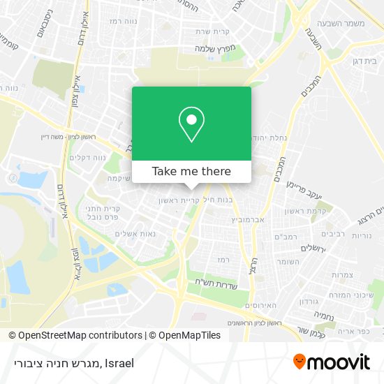 מגרש חניה ציבורי map