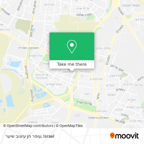 עופר חן עיצוב שיער map