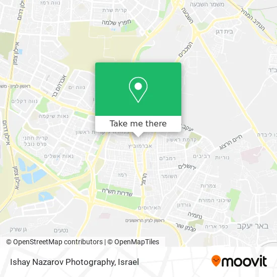 Ishay Nazarov Photography map