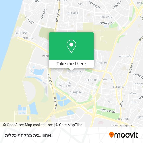 בית מרקחת-כללית map