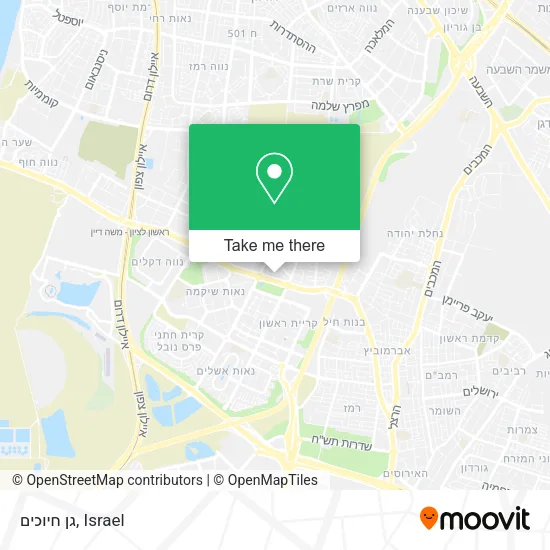 Карта גן חיוכים