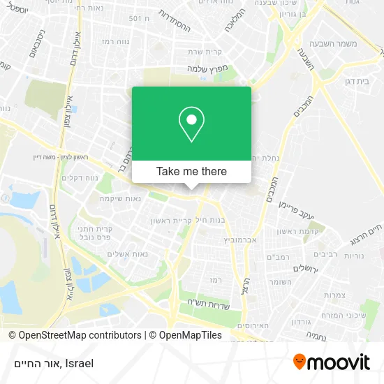Карта אור החיים