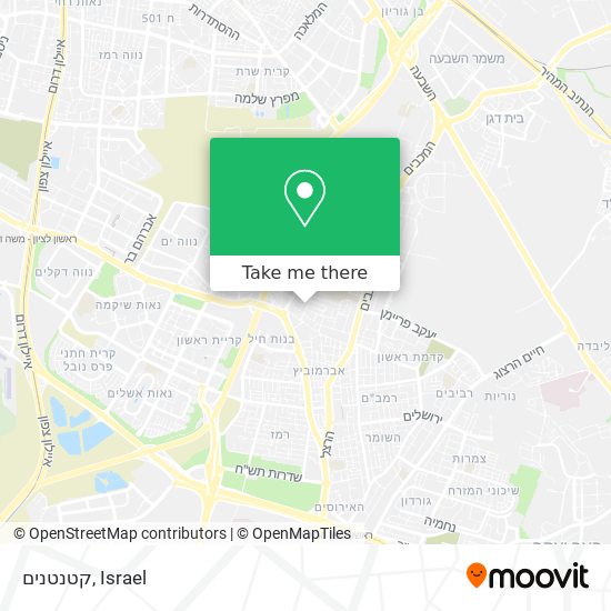 קטנטנים map