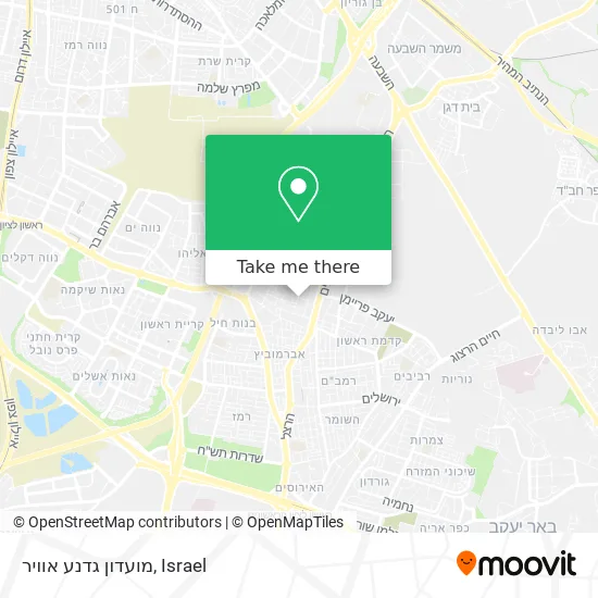 מועדון גדנע אוויר map