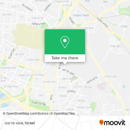 אוטו פרונט map