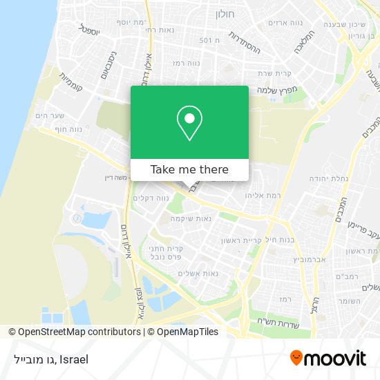 גו מובייל map