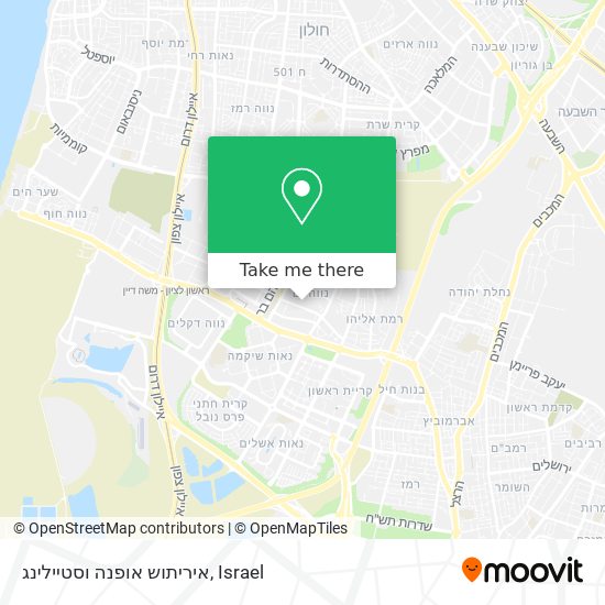 איריתוש אופנה וסטיילינג map