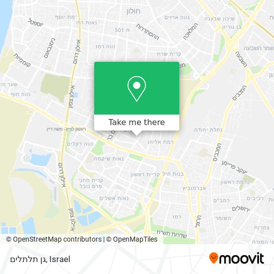 גן תלתלים map