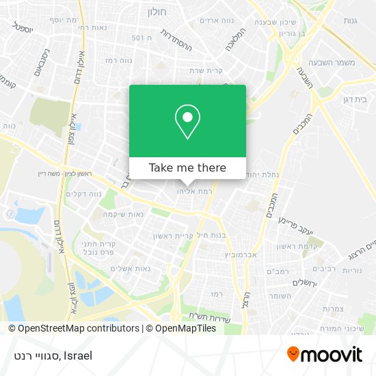 סגוויי רנט map