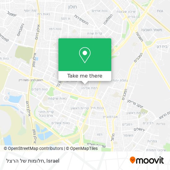 חלומות של הרצל map