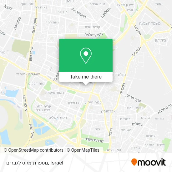 Карта מספרת מקס לגברים