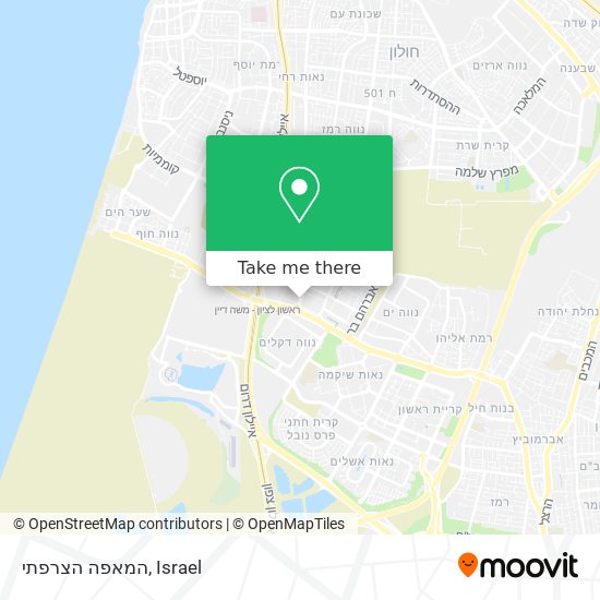 המאפה הצרפתי map