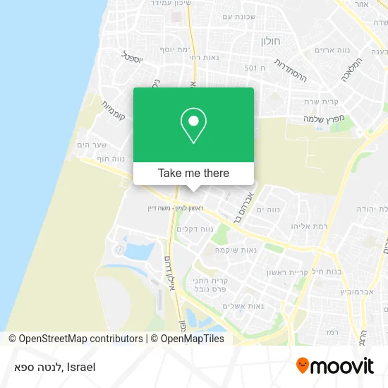 Карта לנטה ספא