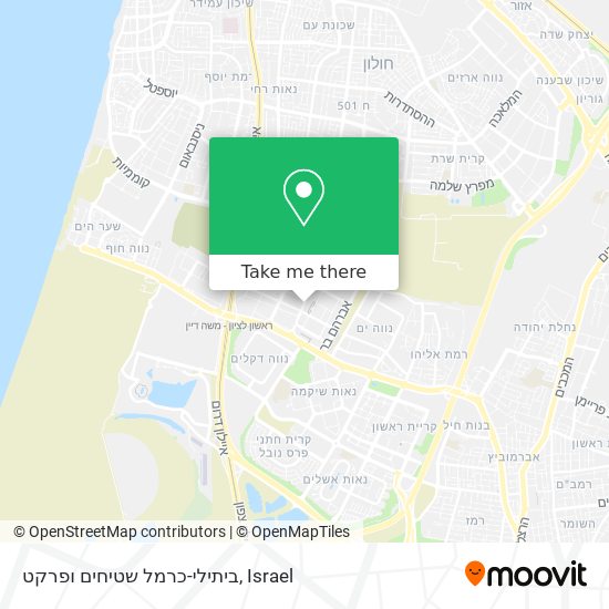 ביתילי-כרמל שטיחים ופרקט map