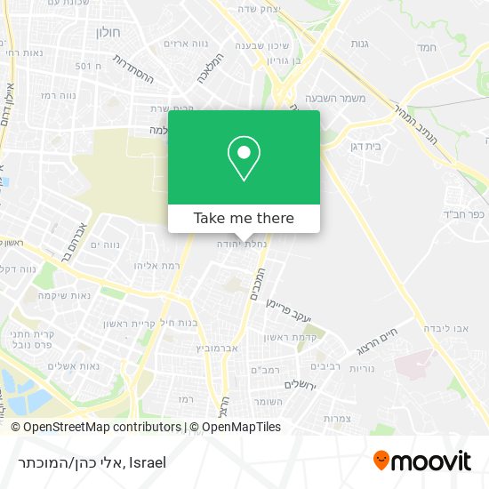 אלי כהן/המוכתר map