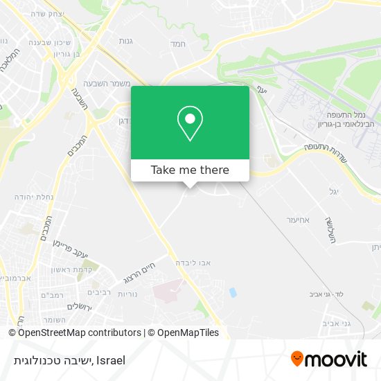 ישיבה טכנולוגית map