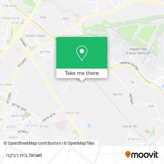 בית רבקה map