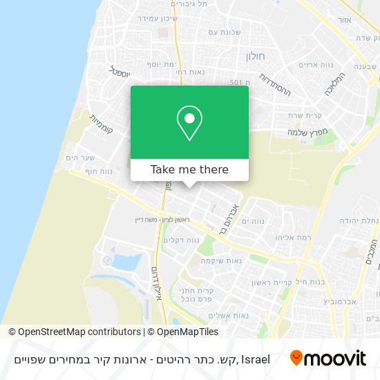 קש. כתר רהיטים - ארונות קיר במחירים שפויים map