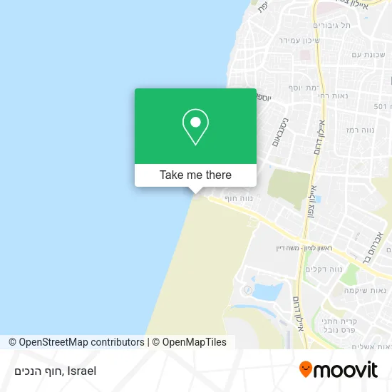 Карта חוף הנכים