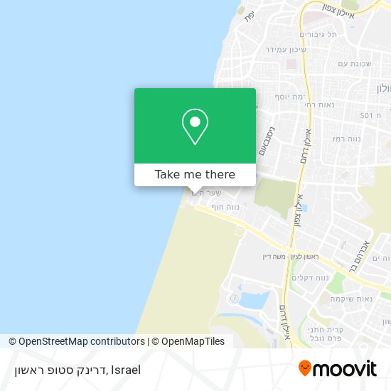 דרינק סטופ ראשון map