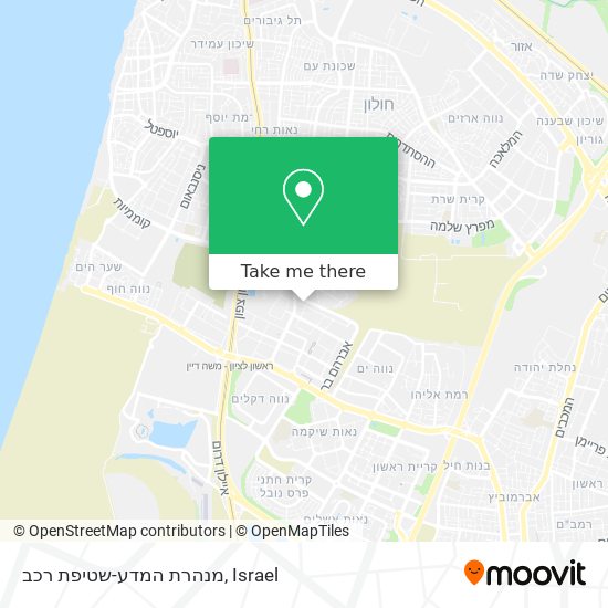 מנהרת המדע-שטיפת רכב map