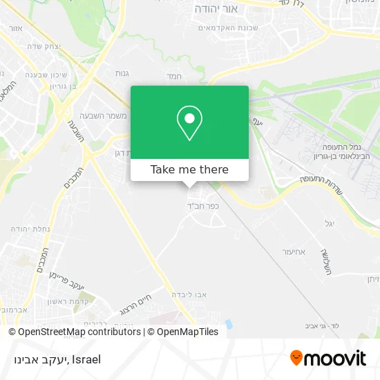 Карта יעקב אבינו