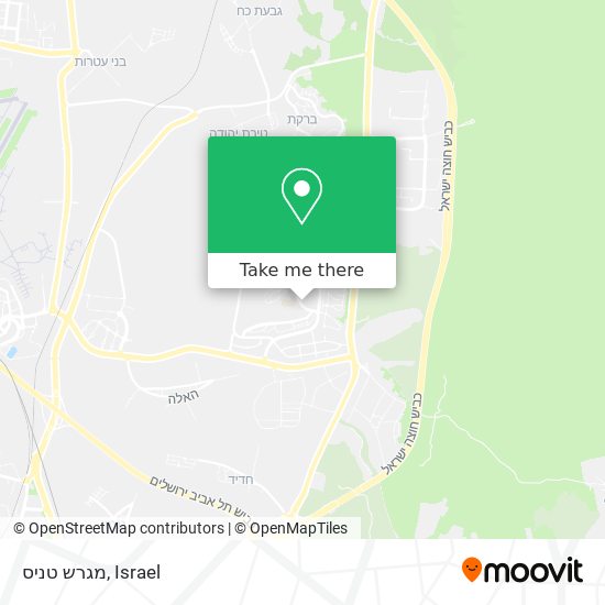 מגרש טניס map