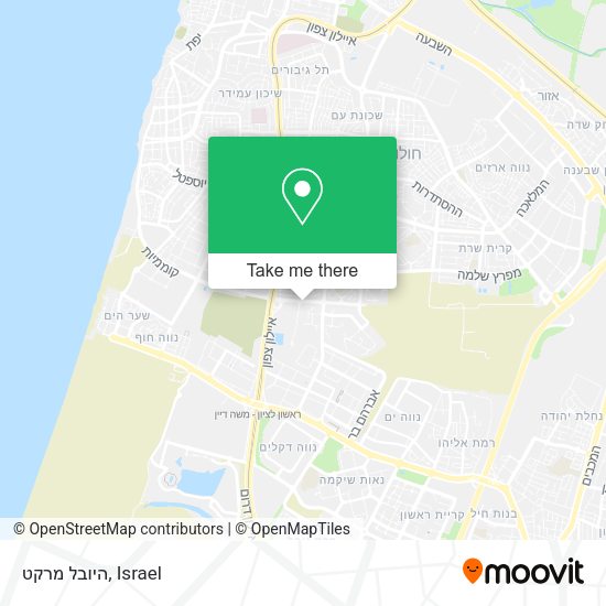היובל מרקט map