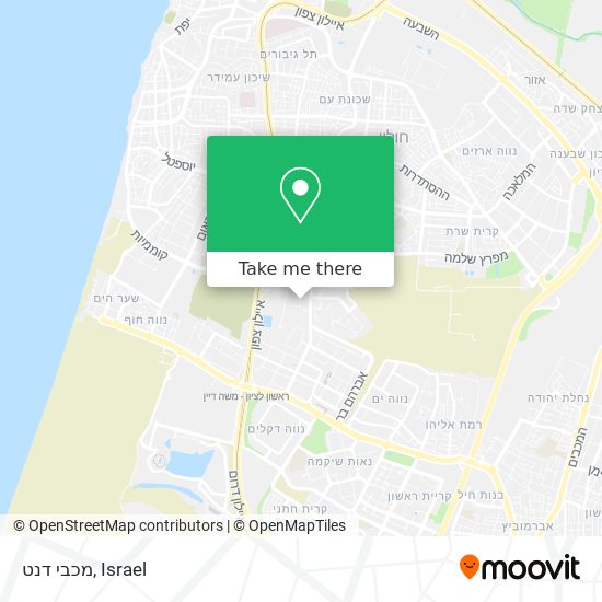 מכבי דנט map