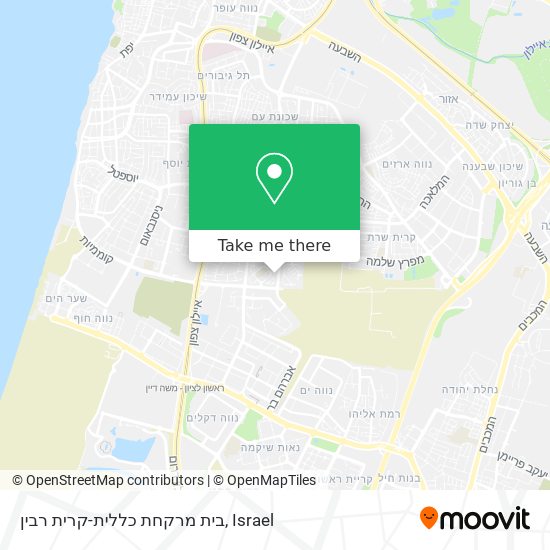 בית מרקחת כללית-קרית רבין map