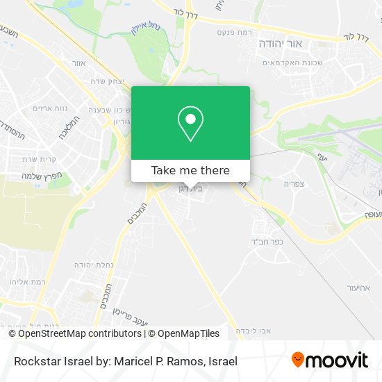 Rockstar Israel by: Maricel P. Ramos map