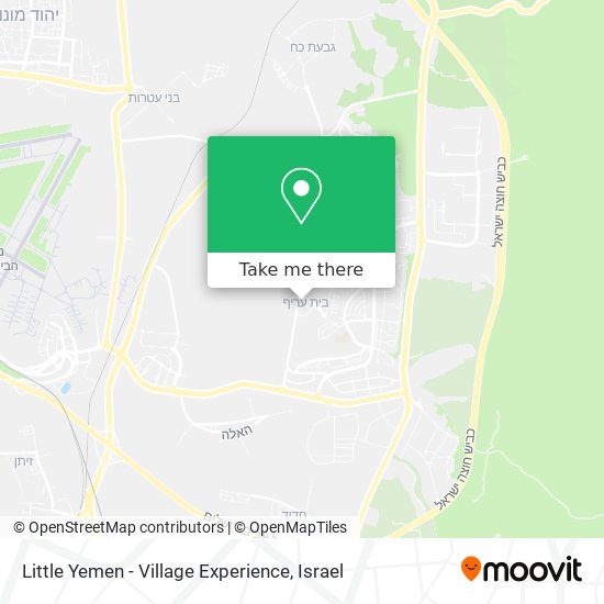 Little Yemen - Village Experience map