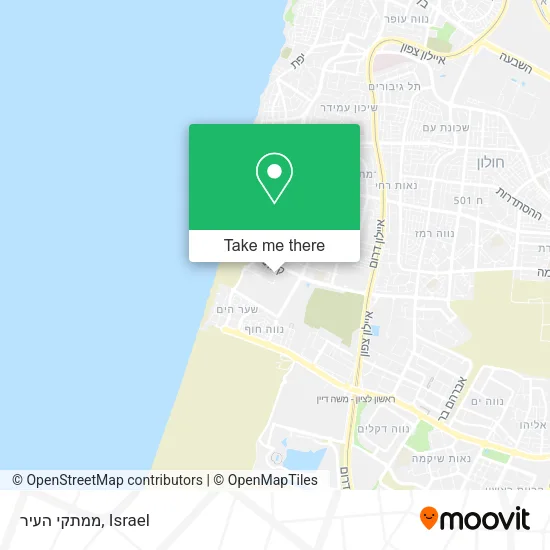 Карта ממתקי העיר