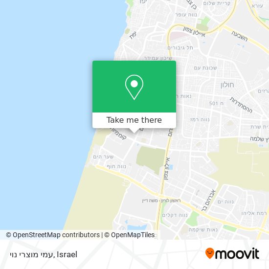 עמי מוצרי נוי map